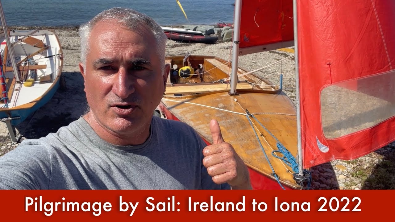 Expediția Irlanda la Iona cu barca de navigație este pornită!  Iată barca și traseul.
