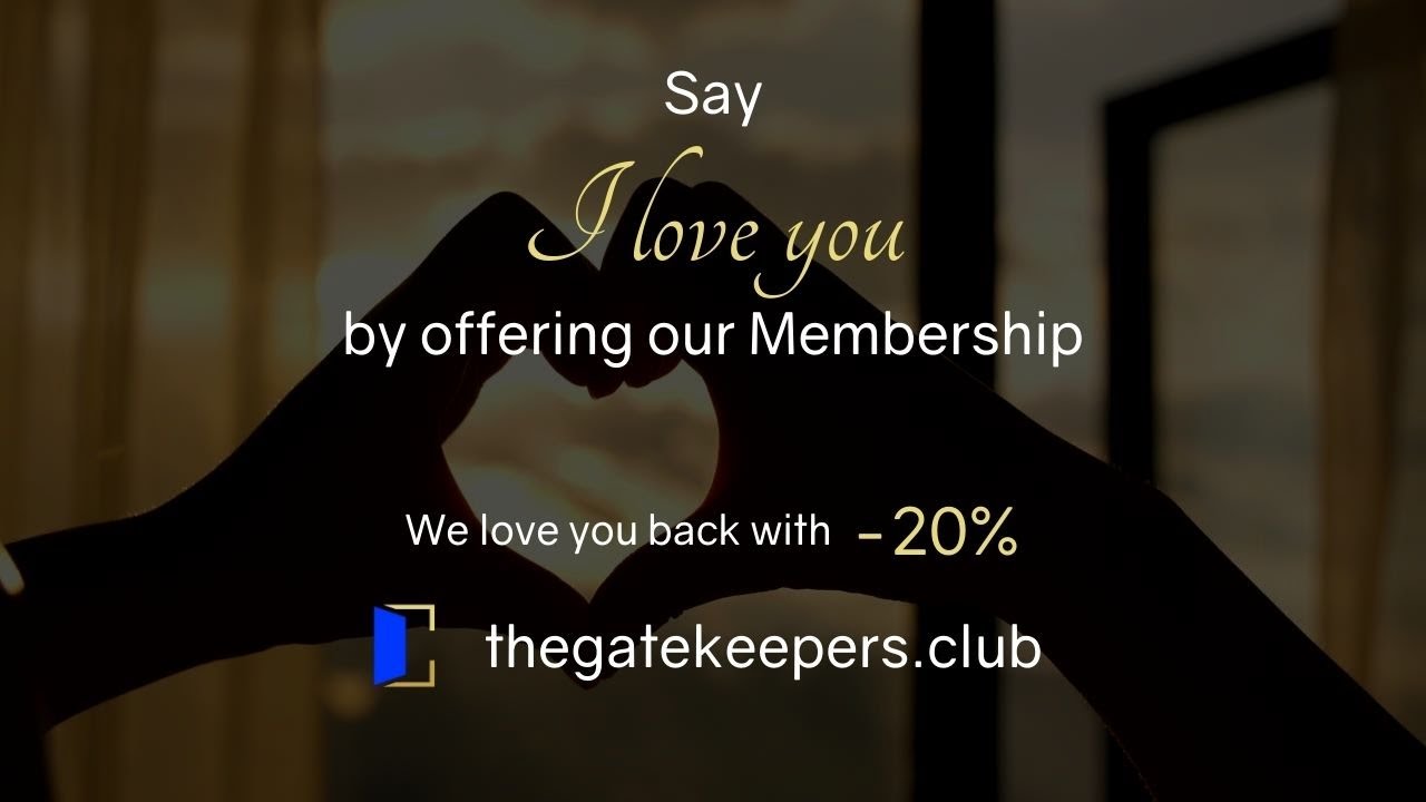 The Gatekeepers Club - Promoția de membru pentru Săptămâna Îndrăgostiților