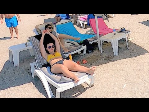 Part 2 Plaja Mystic Beach 4K Sun Summer Party Fun  Romania Constanta Mamaia Beach.