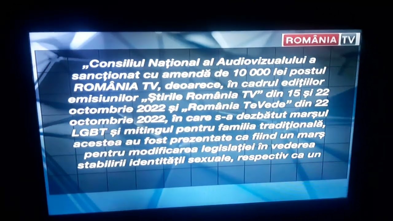 România TV-Sancțiune CNA-03.02.2023