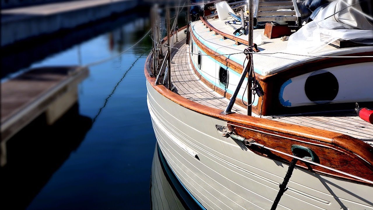38]Restaurarea TEAK și punți - DIY barca cu pânze REFIT |  Sailing Skua