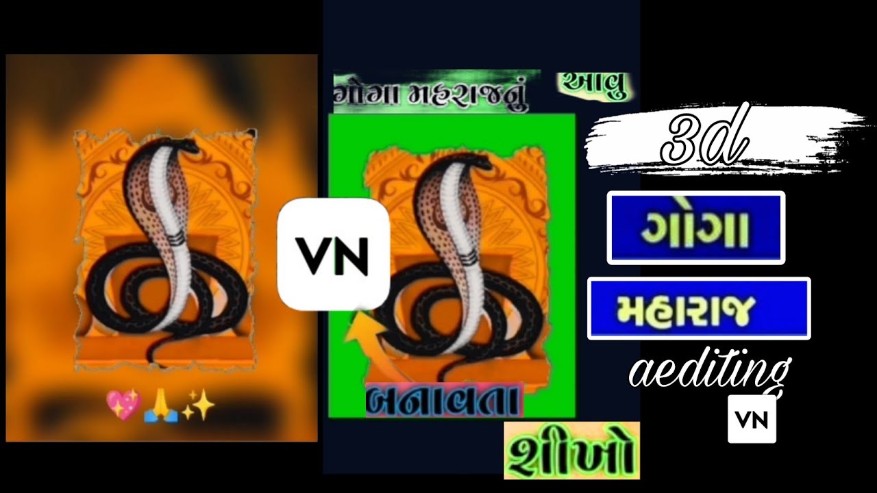 vn app thi goga maharaj no video kevi rite banavvo