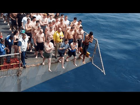 De ce marinarii marinei au oprit să sară de pe punțile de zbor ale portavionului
