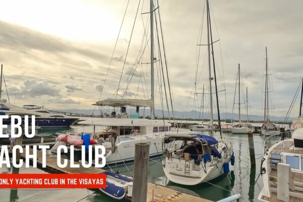 [4K] Cebu Yacht Club: Singurul club de iahting și canotaj din Visayas |  Tur pietonal |  Filipine