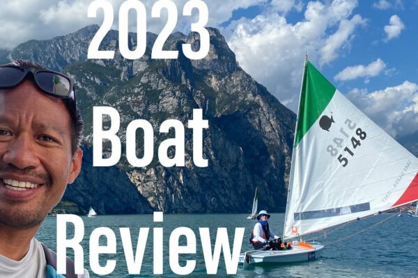 2023 Sunfish Sailboat Review |  Barcă din Campionatul Mondial de Lacul Garda