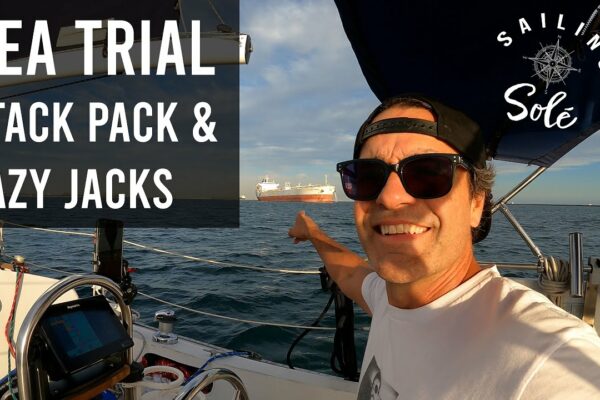 Sea Trial - Lazy Jacks & Stack Pack - Navigați în Long Beach pe o Catalina 30 din 1978 - EP 0