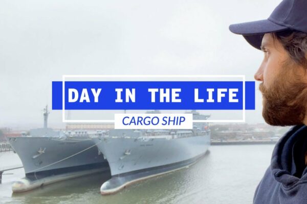 O zi din viața unui ofițer de punte de marfă |  Viața pe mare