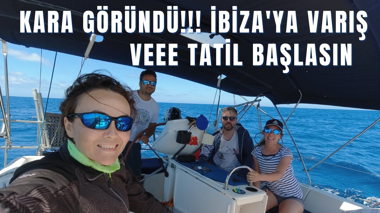 #sailing #ibiza Călătoria noastră cu navigație de la Barcelona la Ibiza - Partea 2