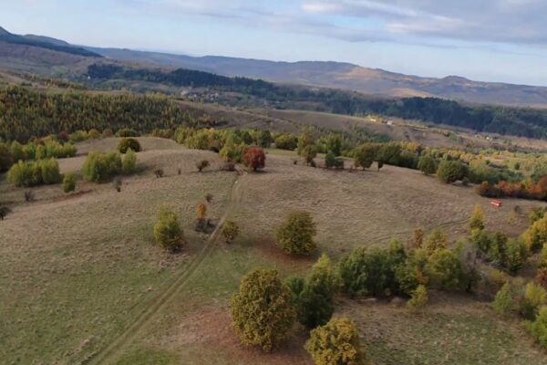 2021 toamna, zbor cu paramotorul peste Tarnita, anul 2 al covidului