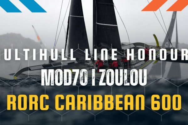 Onoruri linie multicoca |  MOD70 Zulu |  RORC Caraibe 600