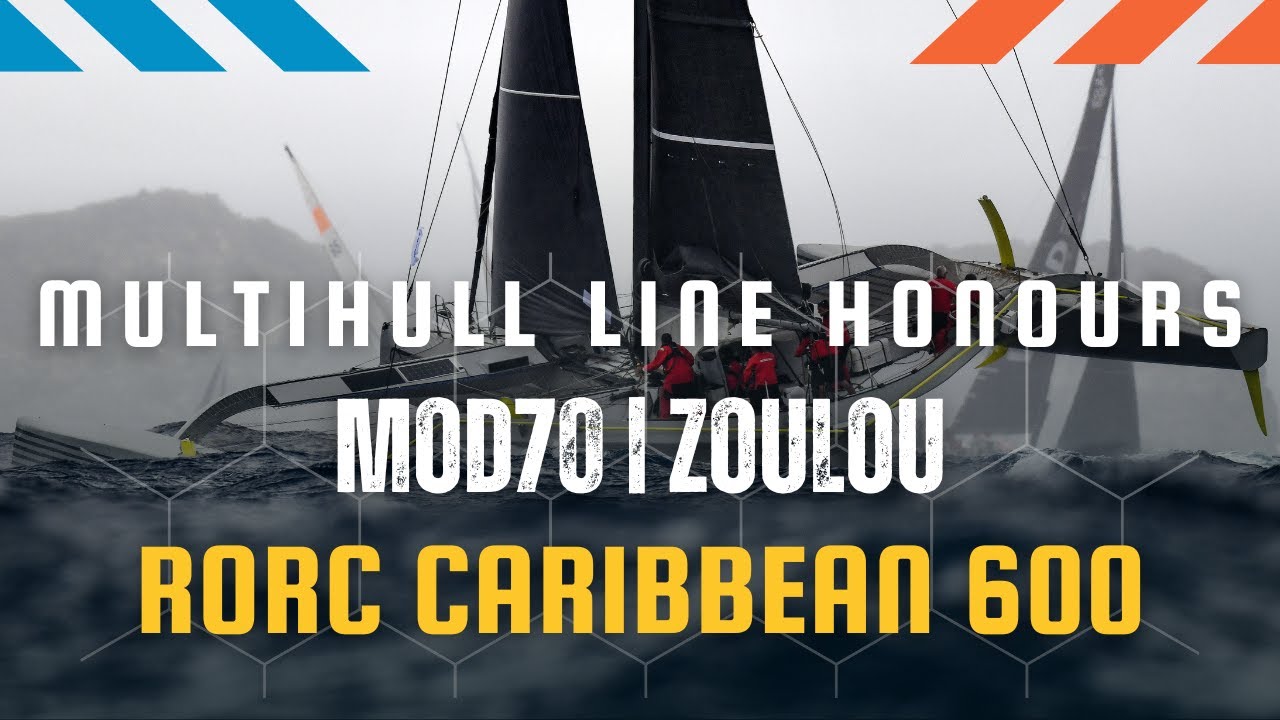 Onoruri linie multicoca |  MOD70 Zulu |  RORC Caraibe 600