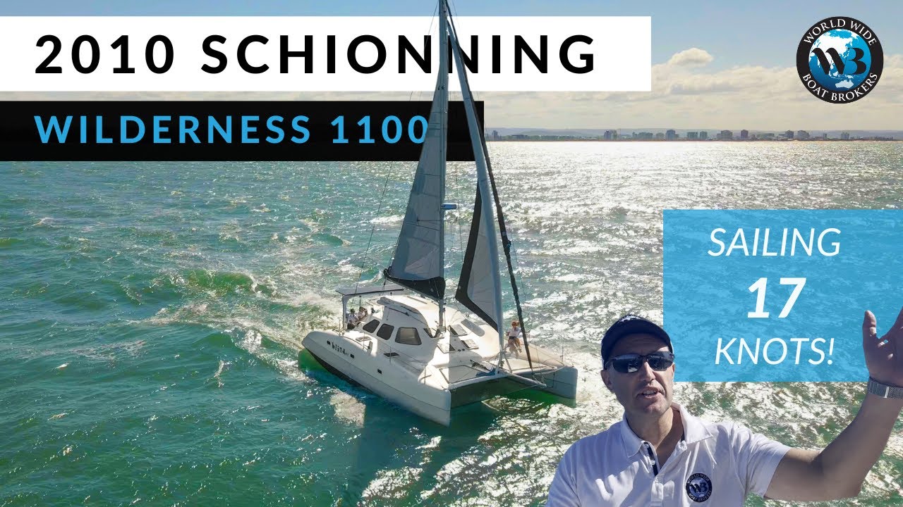 Schionning Wilderness 1100 Sailing Catamaran Sea Trial & Tour