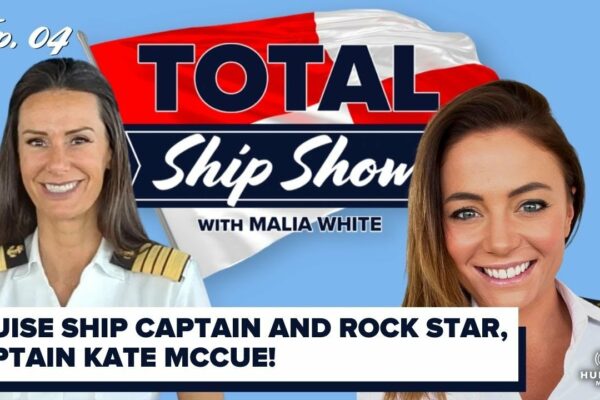 Căpitanul navei de croazieră și vedeta rock, căpitanul Kate McCue!