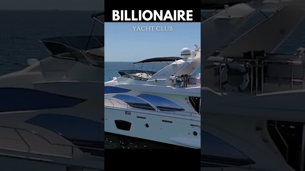 Billionaire Lifestyle 2023 Superyacht Regal Life Yacht Club Luxury Yacht Club #miliardar #shorts #98