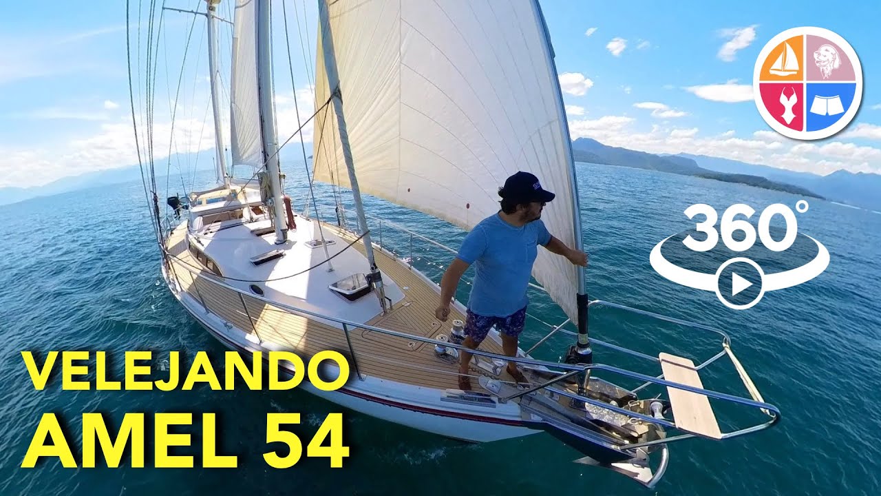 Navigați la 360o pe SAILBOAT Amel 54 - Sailing Around the World