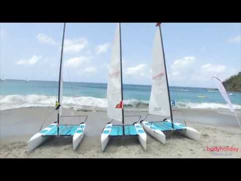 Spring Sail 2018 BodyHoliday St Lucia |  Campionii mondiali, marinarii Nick Thompson și Saskia Clark