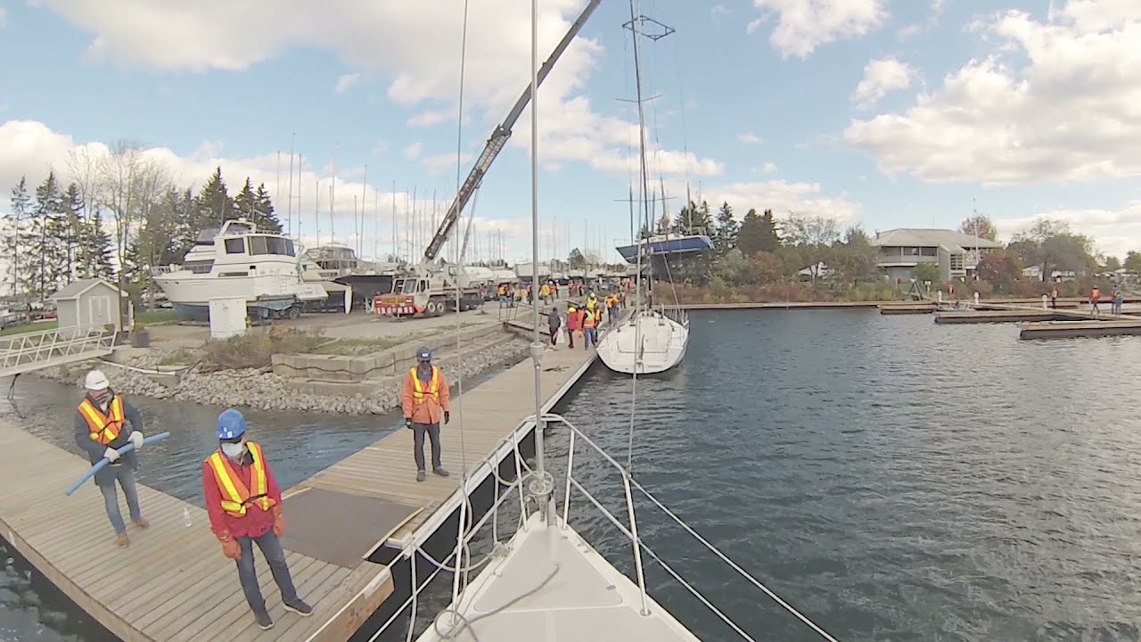 Etobicoke Yacht Club Haulout 2021 - O vedere de ochi