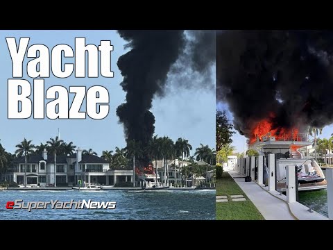 Yacht Blaze în Florida |  Navy Rescue Stranded Yacht Crew |SY News Ep191