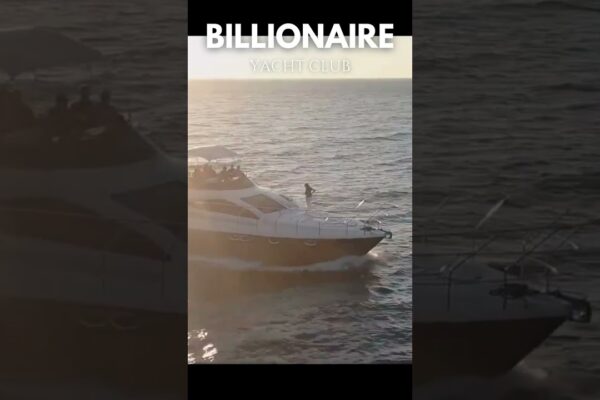 Billionaire Lifestyle 2023 Vacanta ta cu iaht dupa 40 Luxury Yacht Club #miliardar #superyacht #shorts #105