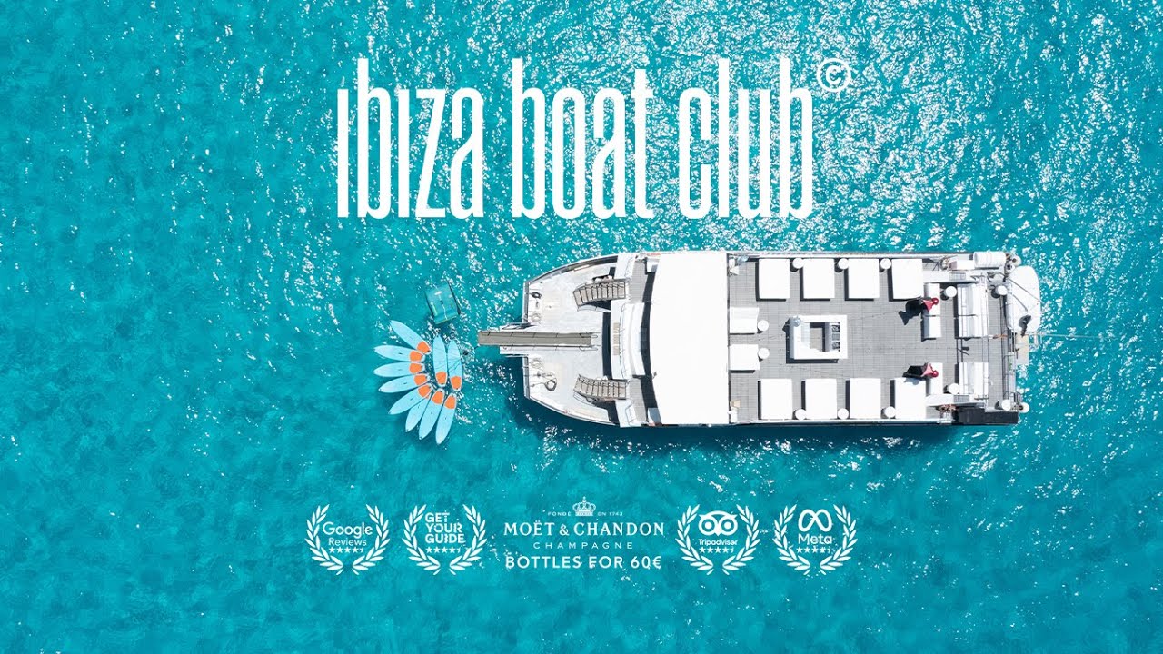 Ibiza Boat Club.  Cea mai elegantă petrecere cu barca din Ibiza și excursie unică cu barca la Formentera.