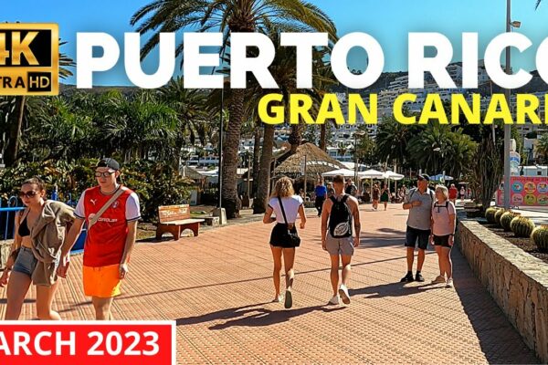 PUERTO RICO Gran Canaria Spania Martie 2023 🔴 Școala de navigație la apartamentele Rio Piedras