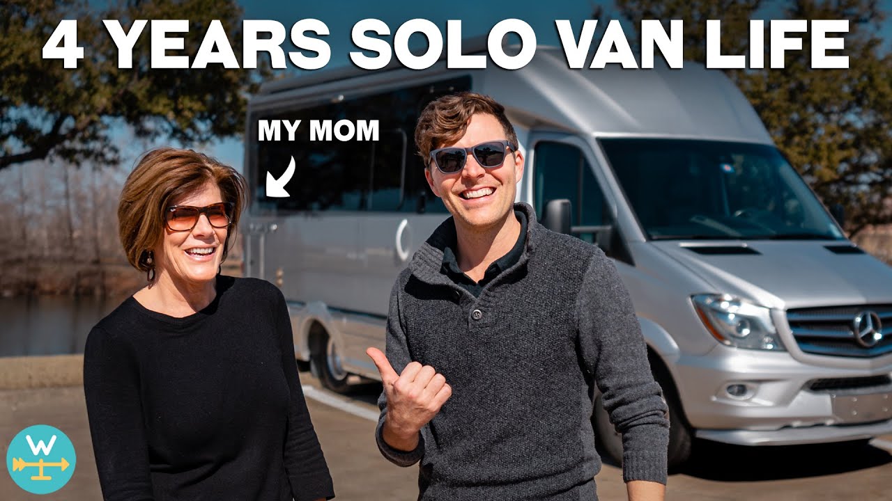 SOLO AND 65, My Mom On Van Life După 4 ani