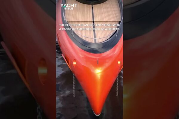 Plectrum Yacht - Conceptul de iaht epic al lui Lazzarini