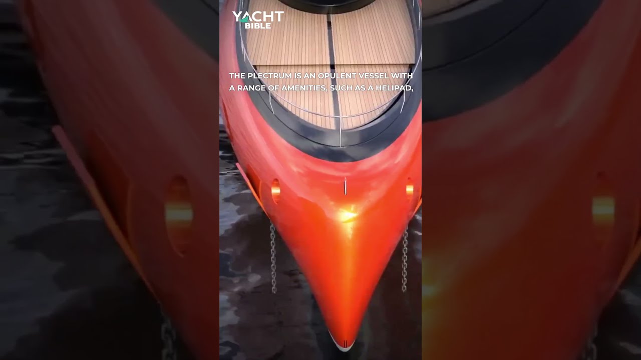 Plectrum Yacht - Conceptul de iaht epic al lui Lazzarini