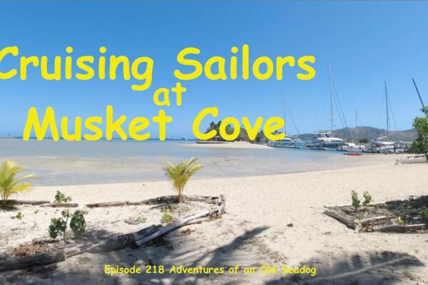 Marinari de croazieră la Musket Cove „Fiji”