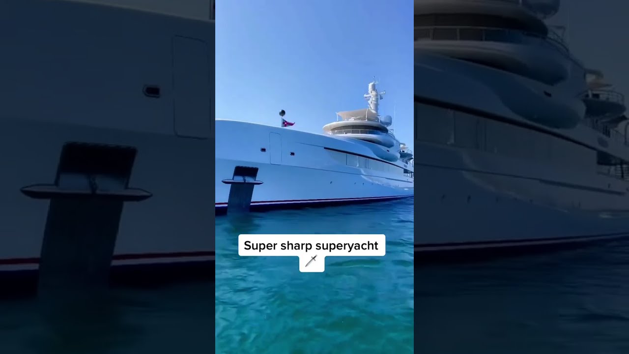 Poți ghici numele acestui superyacht atrăgător #luxuryyacht #shorts