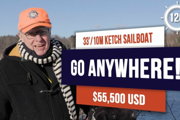 55.500 USD MERGE ORIUNDE!!  Barcă cu pânze Bluewater Ketch-rig de vânzare - Nauticat 33 - EP 126 #sailboattour