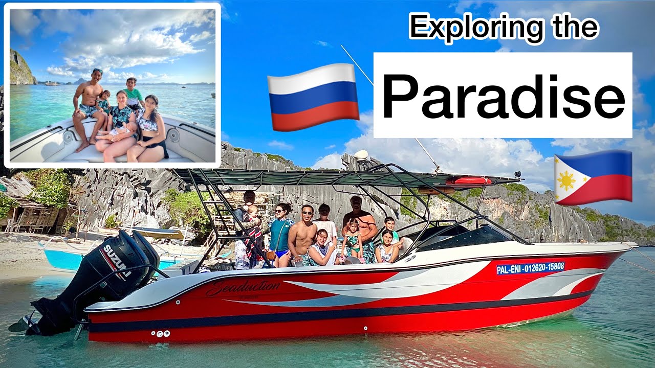 Experiență de familie rusă de a conduce o barcă cu motor pentru prima dată
