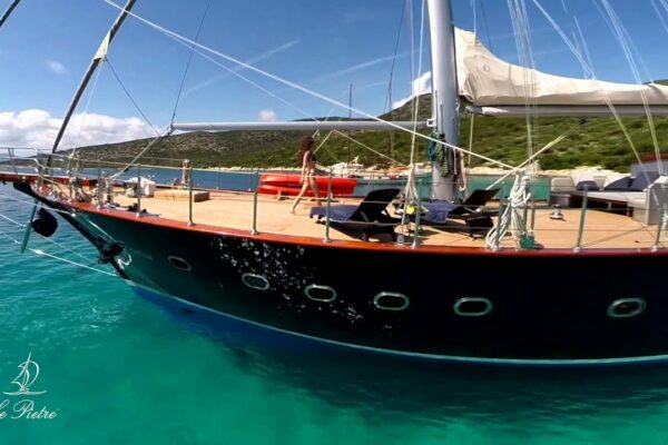 Charter LE PIETRE gulet de lux CROATIA iaht cu vele Split Dubrovnik charter barci cu pânze de lux Croatia