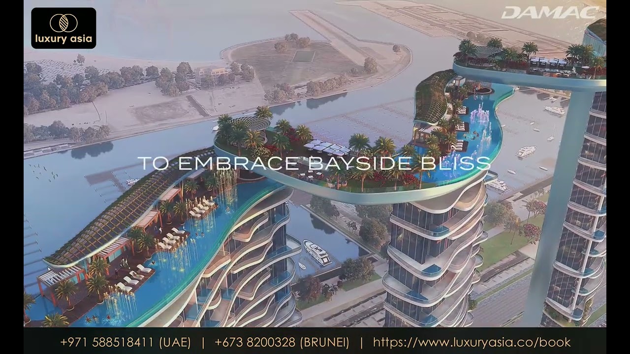 Dubai, Emiratele Arabe Unite - Damac Bay by Cavalli #luxurysia #sale #damacbay #dubai