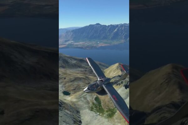 Flight Simulator xbox series x 👉 Cecil Peak Noua Zeelandă MORINIUS CĂLĂTORĂȘTE LUME