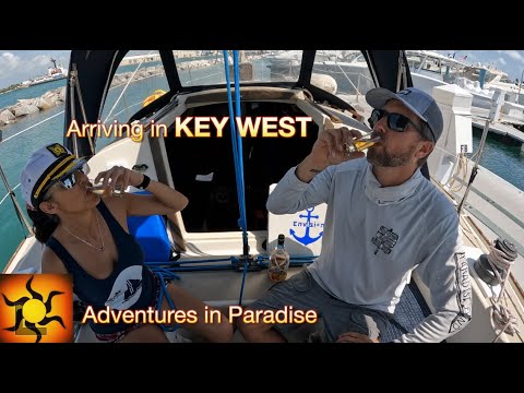 Navigare spre Key West - Sosirea