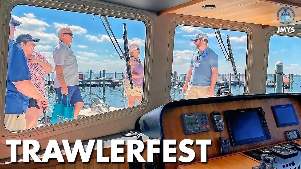Dock Walk and Talk - Stuart, Florida TrawlerFest 2023