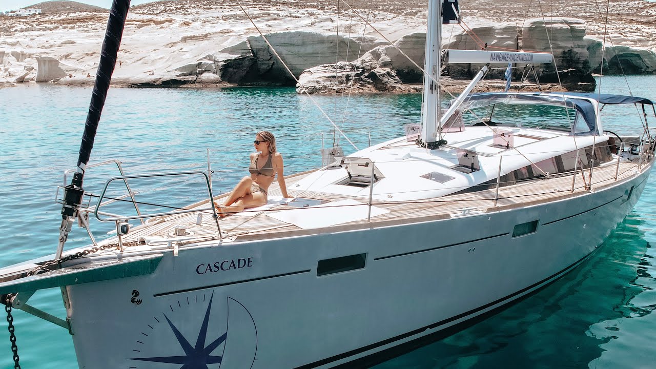 MILOS GRECIA: Explorând Insula Paradisului cu barca!  💦 Ep 33