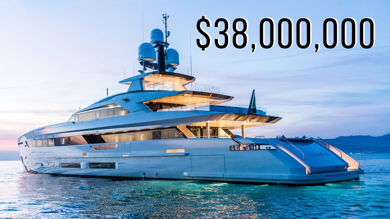 TUR LA SUPERYACHT: 38 milioane USD 164' / 49M TANKOA "KINDA" Yacht charter de lux