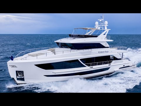 Tur superyacht de 13,5 milioane USD: Horizon FD100 Tri-deck
