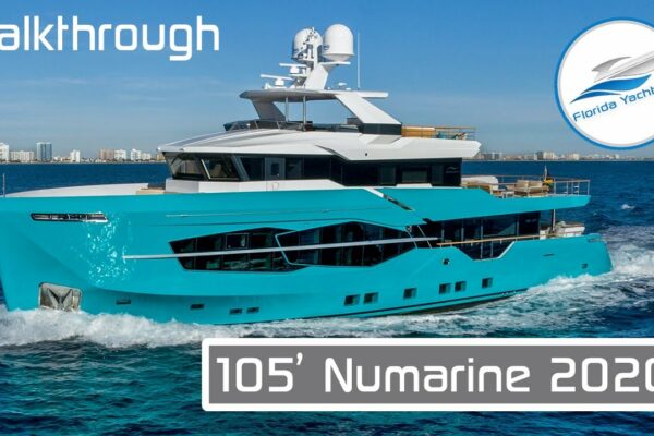 105ft Numarine Million $ Examinare: 2021 Palm Beach Boat Show: 7 diamante