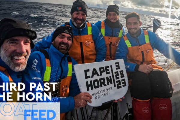 Împingând pe lângă Cape Horn |  Boat Feed: 11th Hour Racing Team |  Cursa Oceanului
