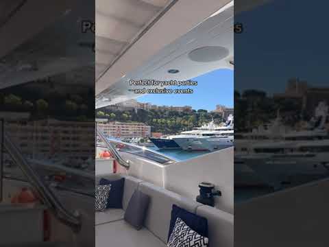 Acest iaht s-a făcut cunoscut cu siguranță la Monaco Yacht Show!  #superyachtlife #short