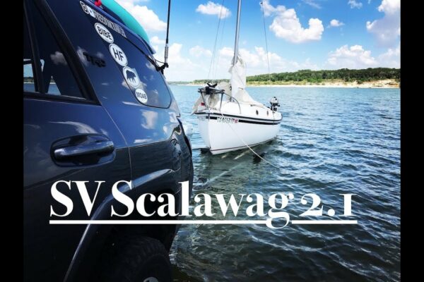 Prima VALA!  Remorcă Sailor Compac 16 Configurare și navigare - Sailing Scalawag 2.0