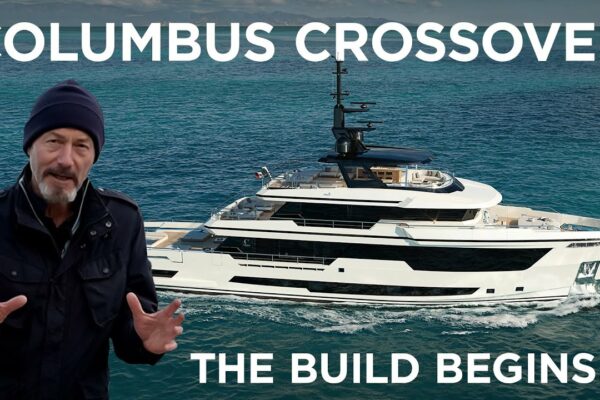 Construirea COLUMBUS 42 CROSSOVER la Palumbo Superyachts |  SuperYacht Times