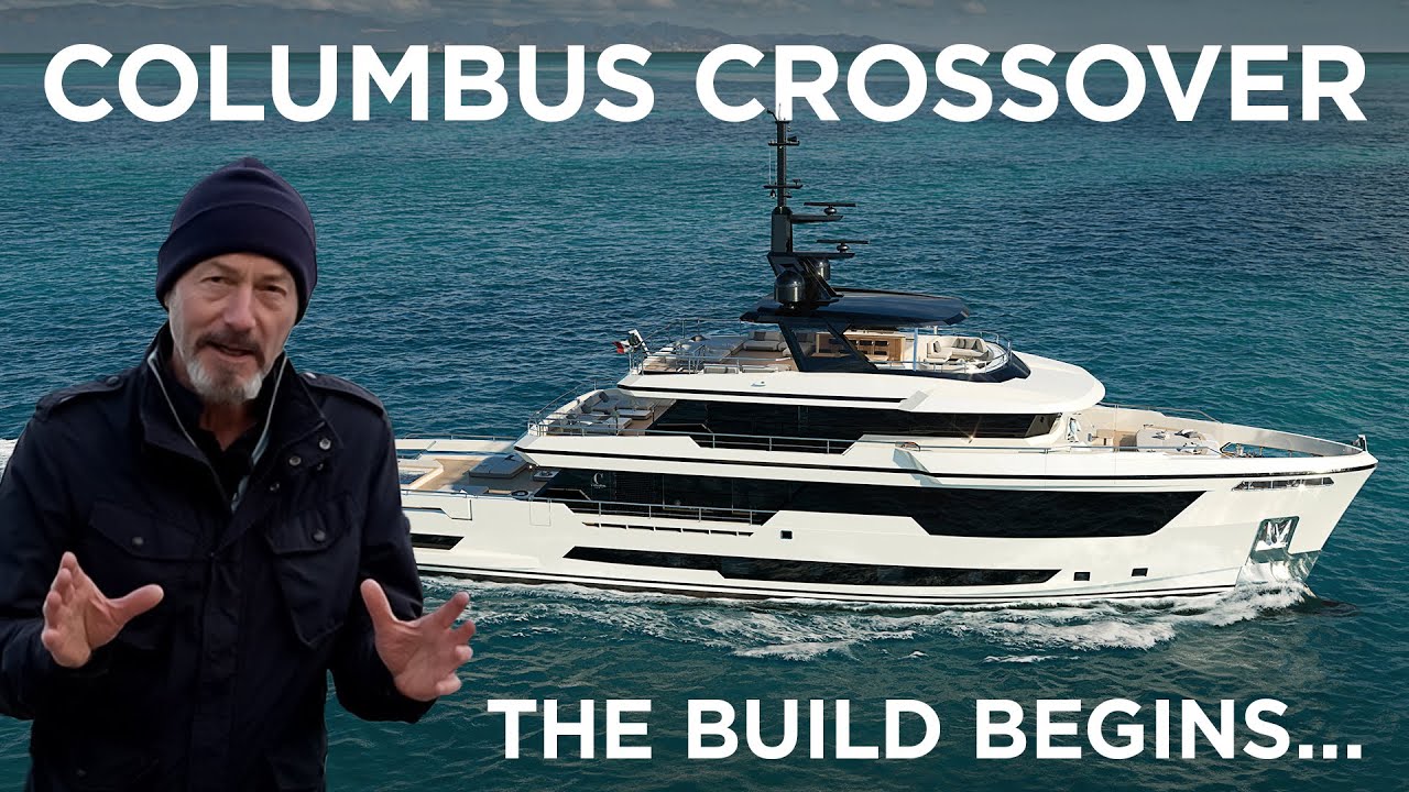 Construirea COLUMBUS 42 CROSSOVER la Palumbo Superyachts |  SuperYacht Times