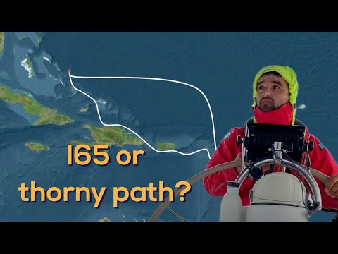 I65 sau cale spinoasă?  - navighează 800 nm din Bahamas către Antilele Mici