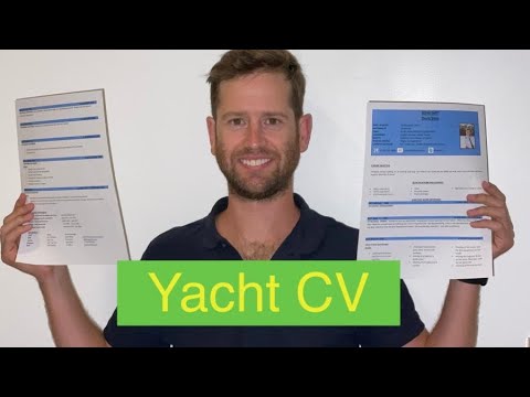 Cum să obțineți un loc de muncă pe un super iaht cu un CV de iahting |  Yacht Cv
