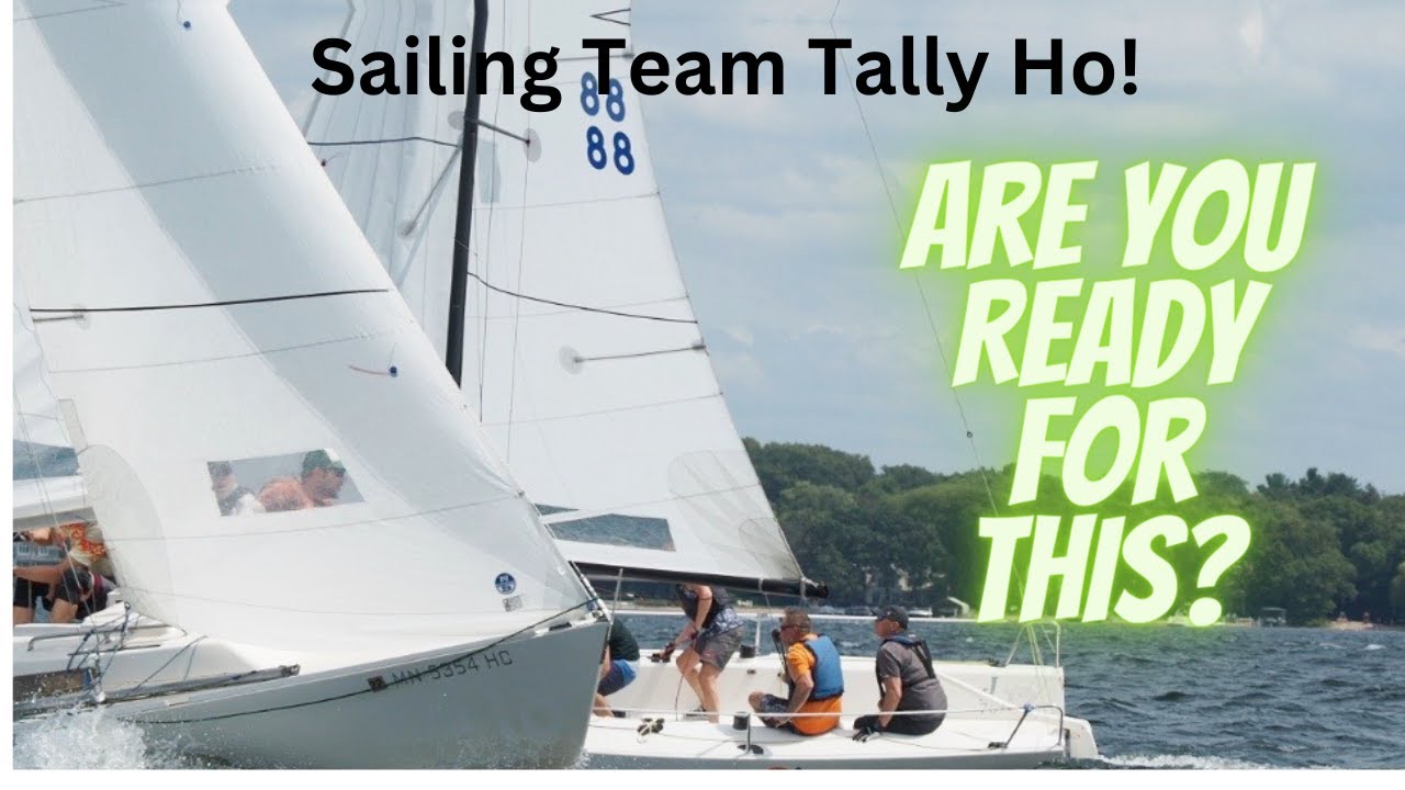 Ești gata pentru asta?  #sailing #racingboat #yachting #lakeminnetonka #gosailing