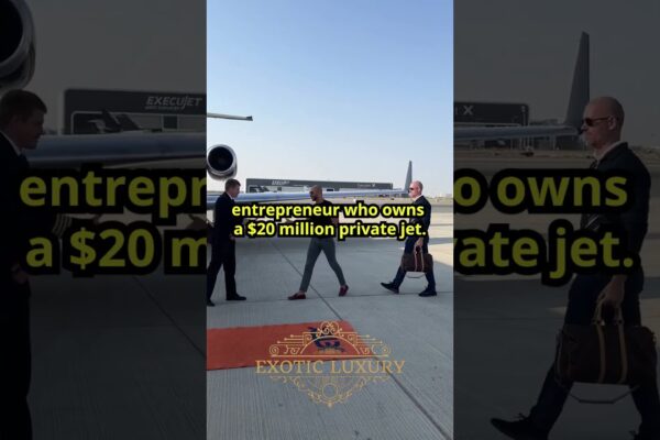 O privire în interiorul avionului privat de 20 de milioane al lui Andrew Tate: